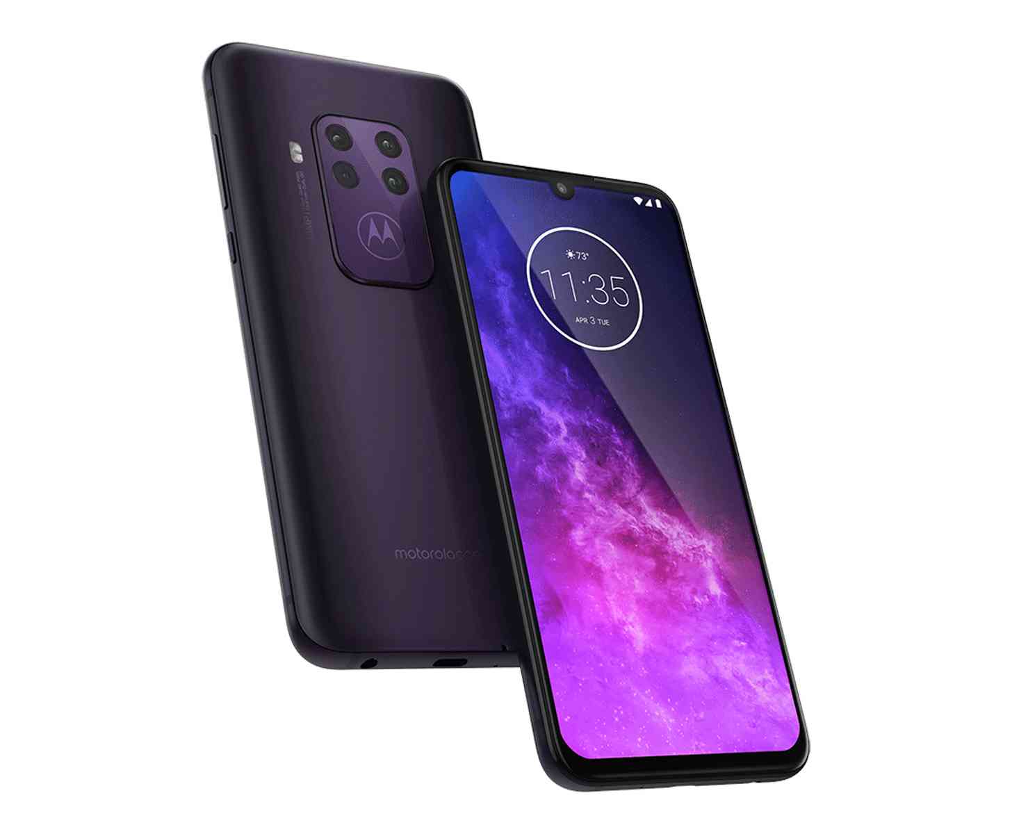 Motorola One Zoom purple