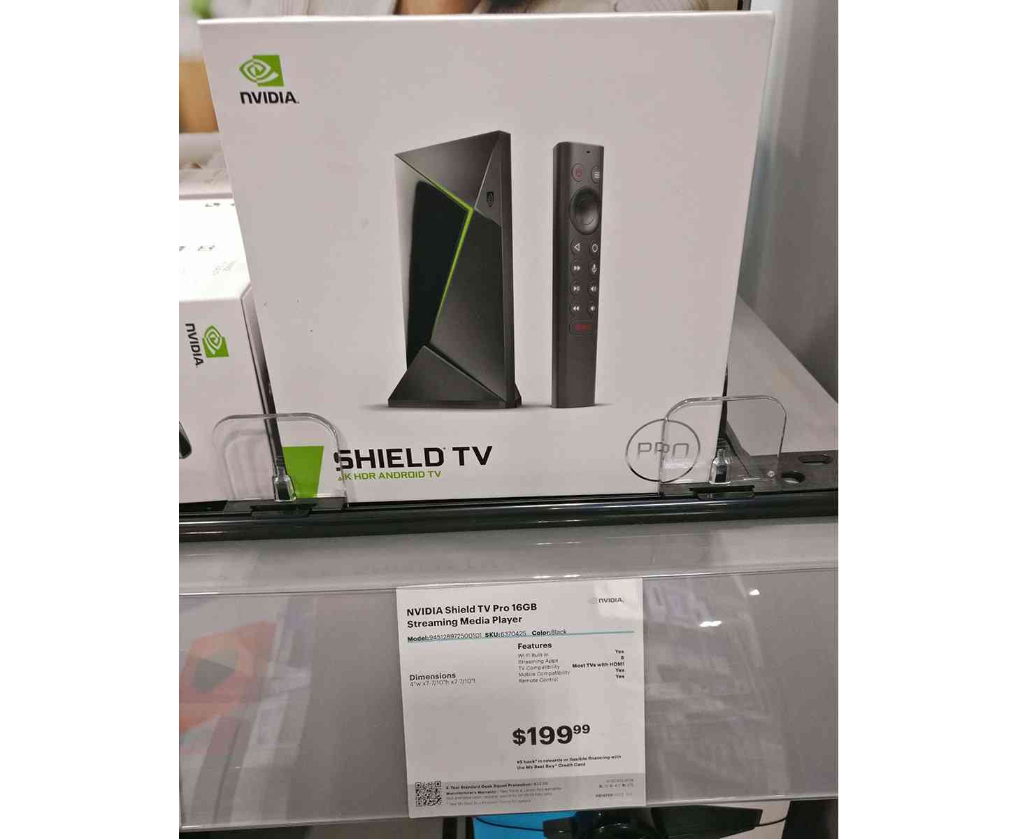 NVIDIA Shield TV Pro box leak