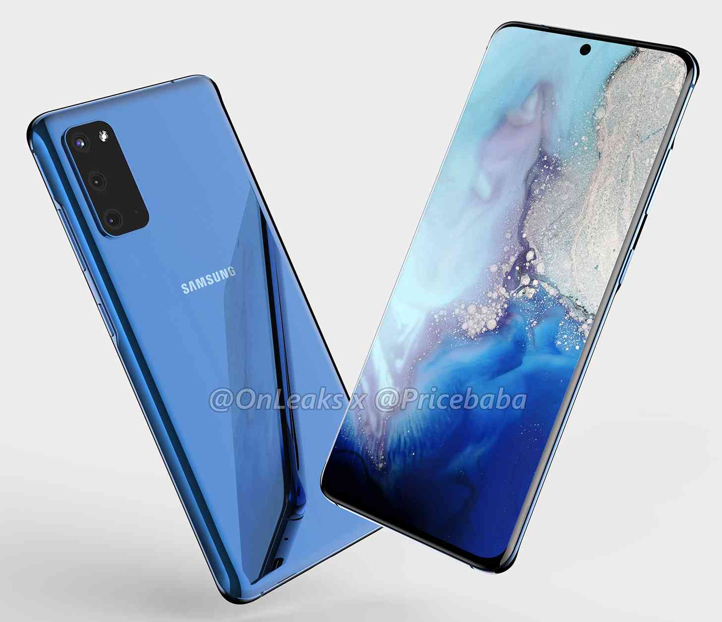 Samsung Galaxy S11e renders