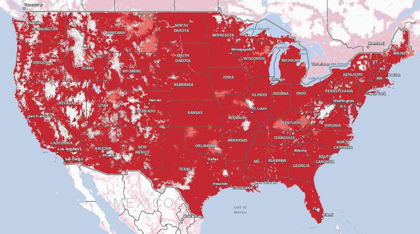 Verizon 5 G Coverage Map Washington State - London Top Attractions Map
