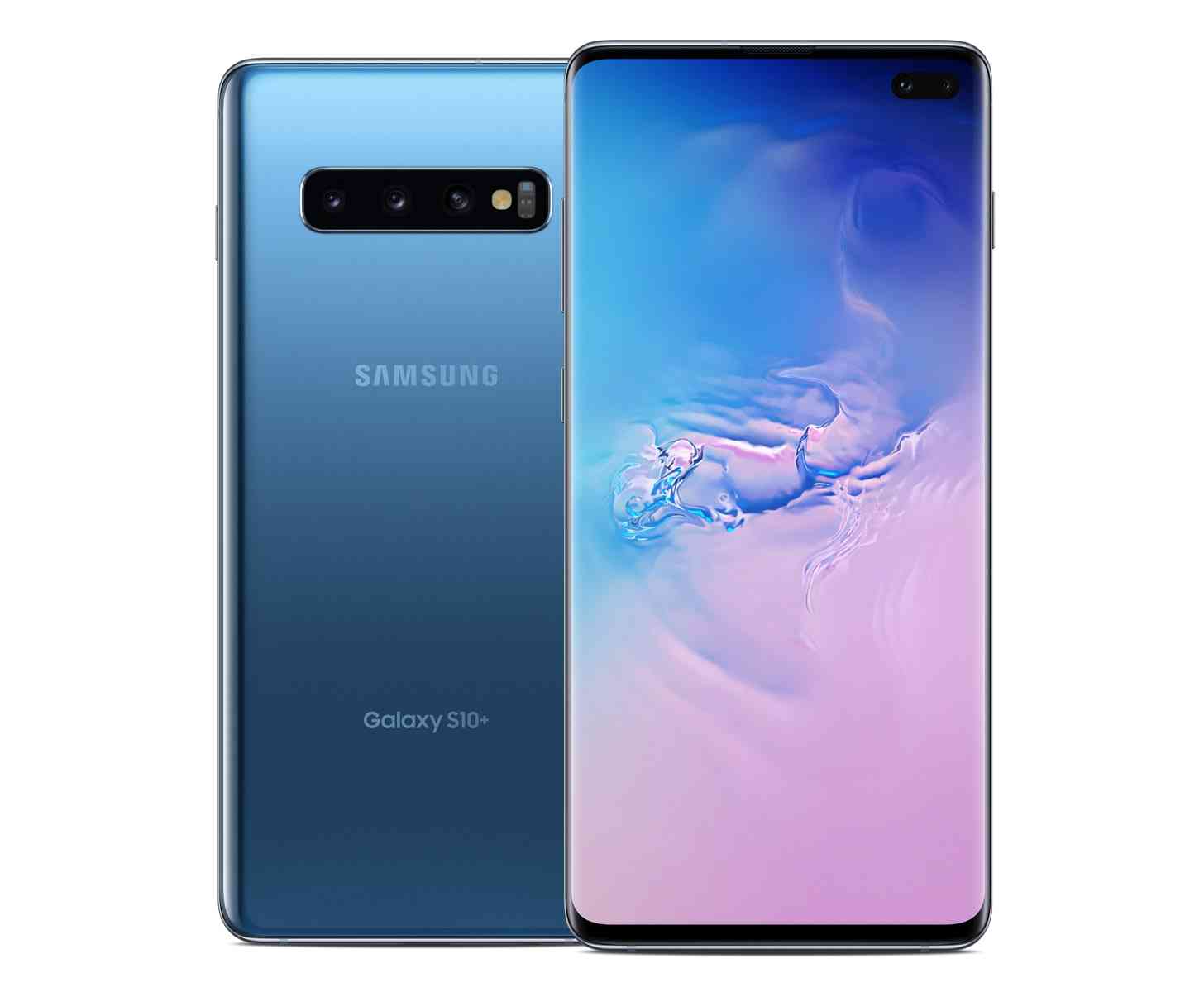 Samsung Galaxy S10+ blue