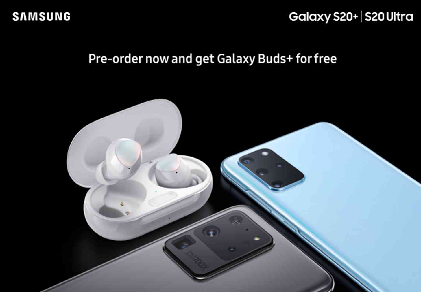 Galaxy S20 Galaxy Buds+ pre-order leak
