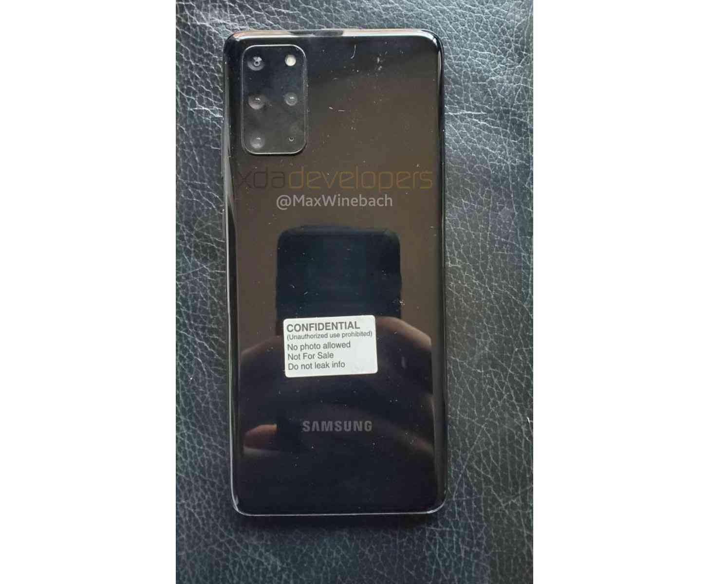 Samsung Galaxy S20+ cameras leak