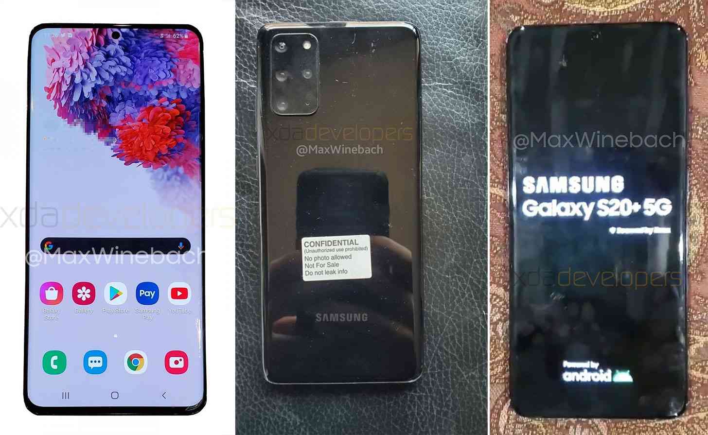 Samsung Galaxy S20+ hands-on photos