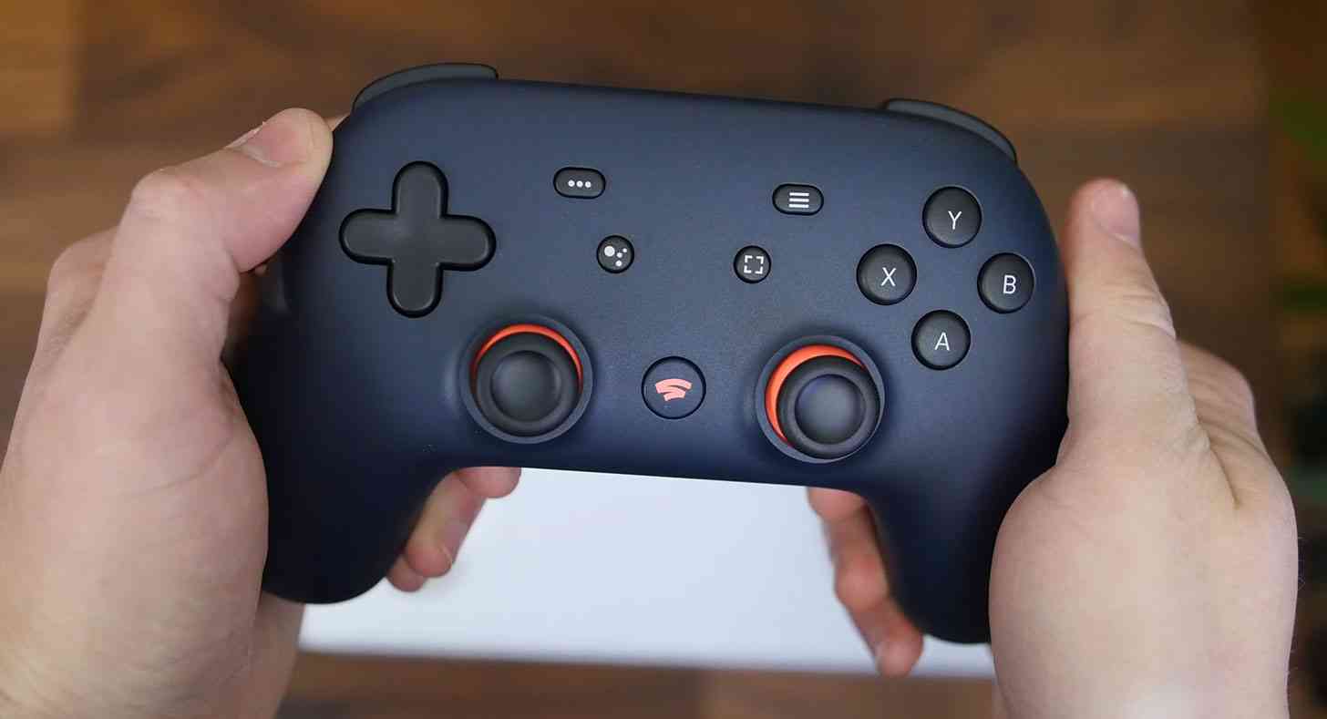 Stadia controller hands-on