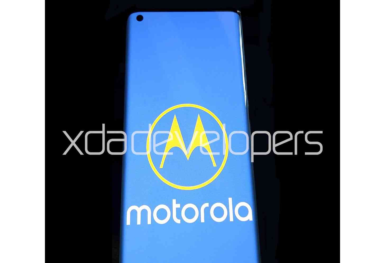 Motorola Racer 5G curved edge screen
