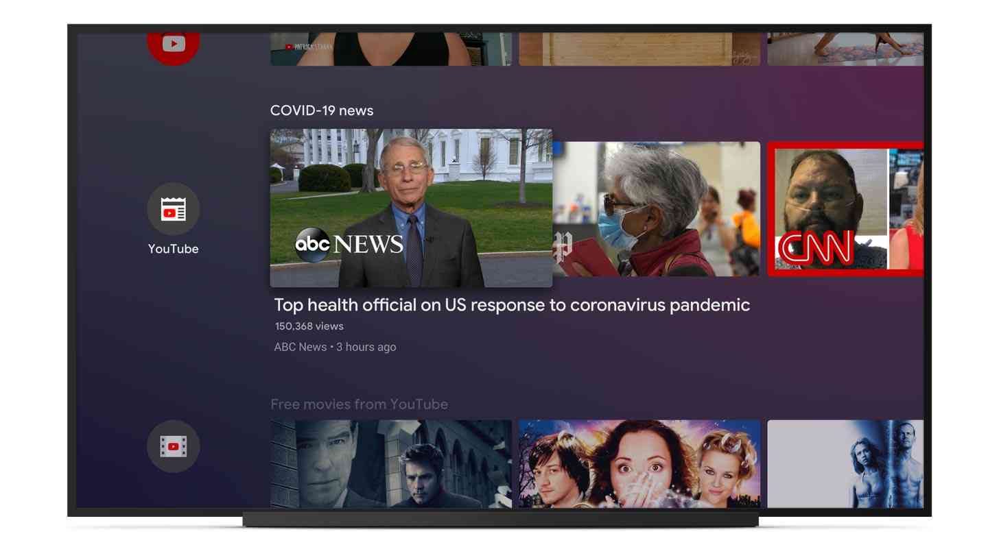 Android TV COVID-19 News