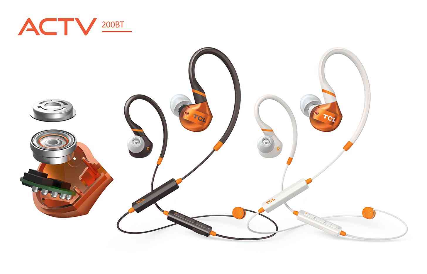 TCL ACTV200BT earphones