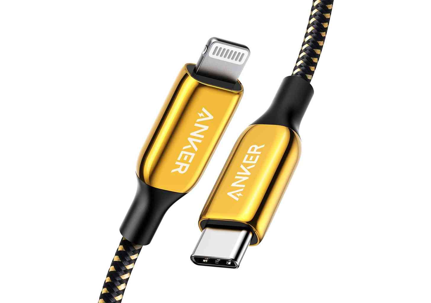 Anker 24K gold USB-C to Lightning charging cable