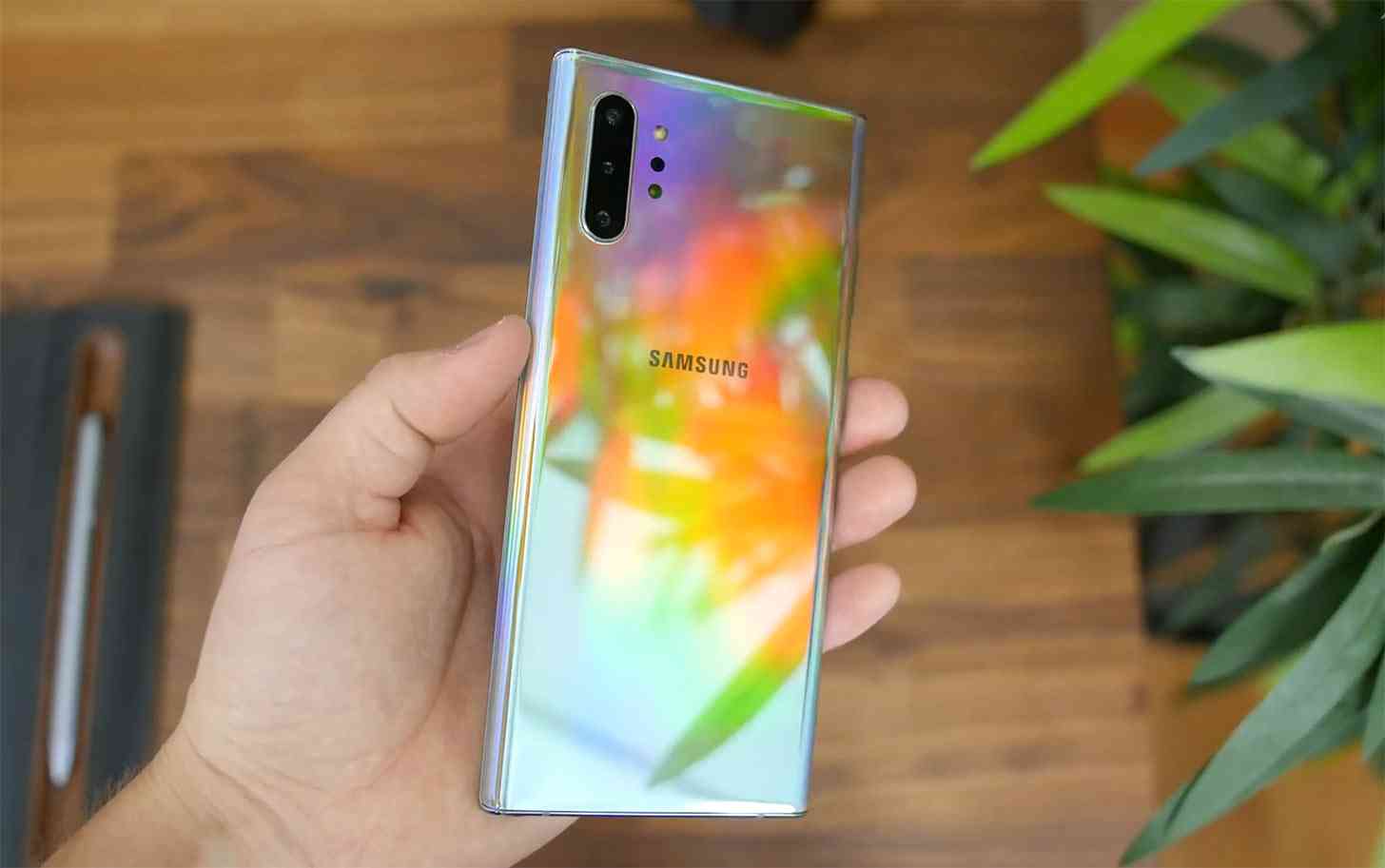 Samsung Galaxy Note 10+ unboxing