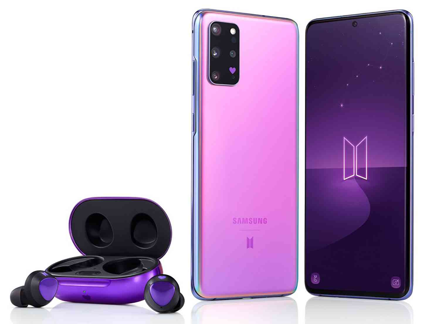 BTS Unboxes the Samsung Galaxy S20+ 5G BTS Edition 