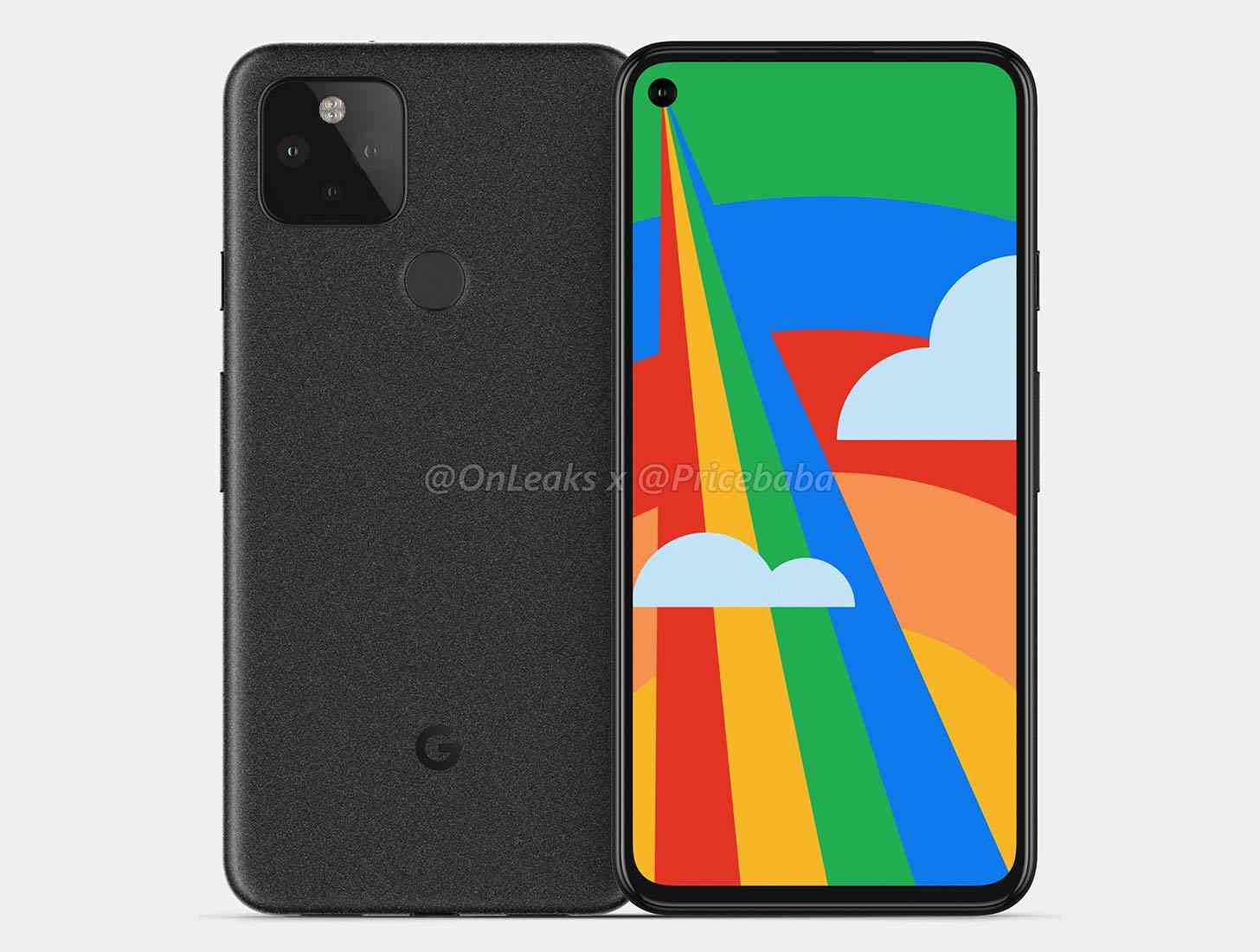 Google Pixel 5 design leak
