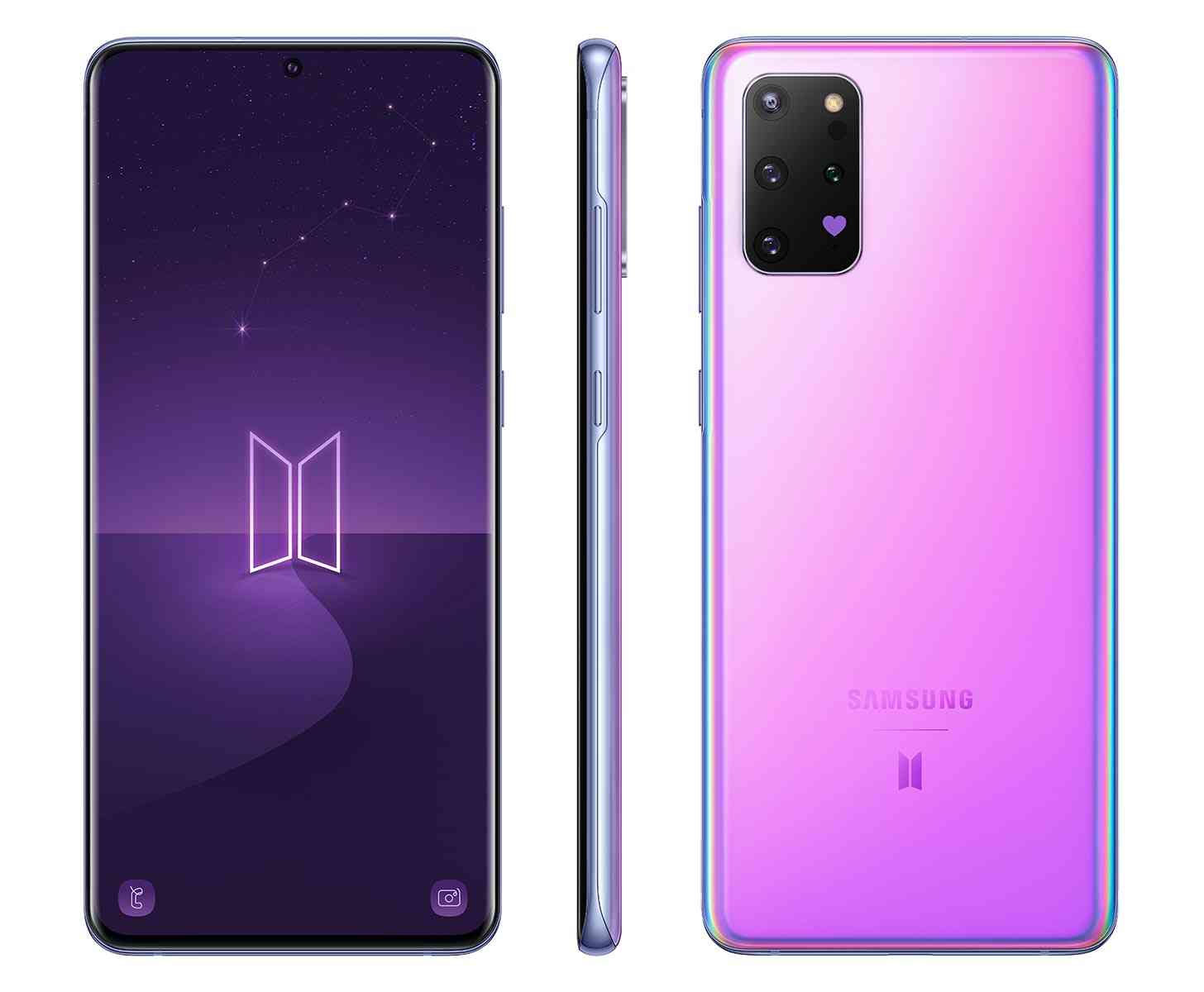 Samsung best sale plus bts