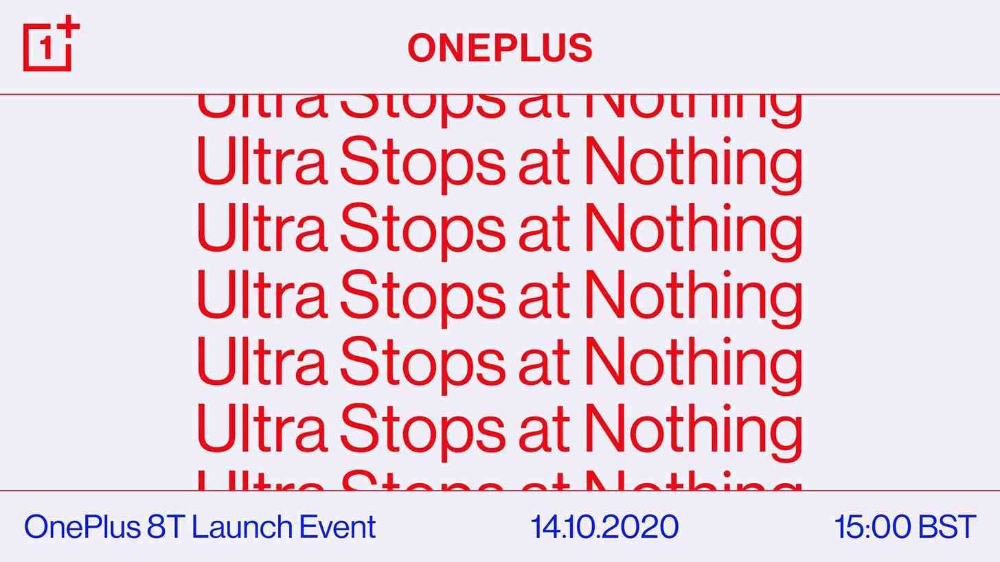 OnePlus 8T event