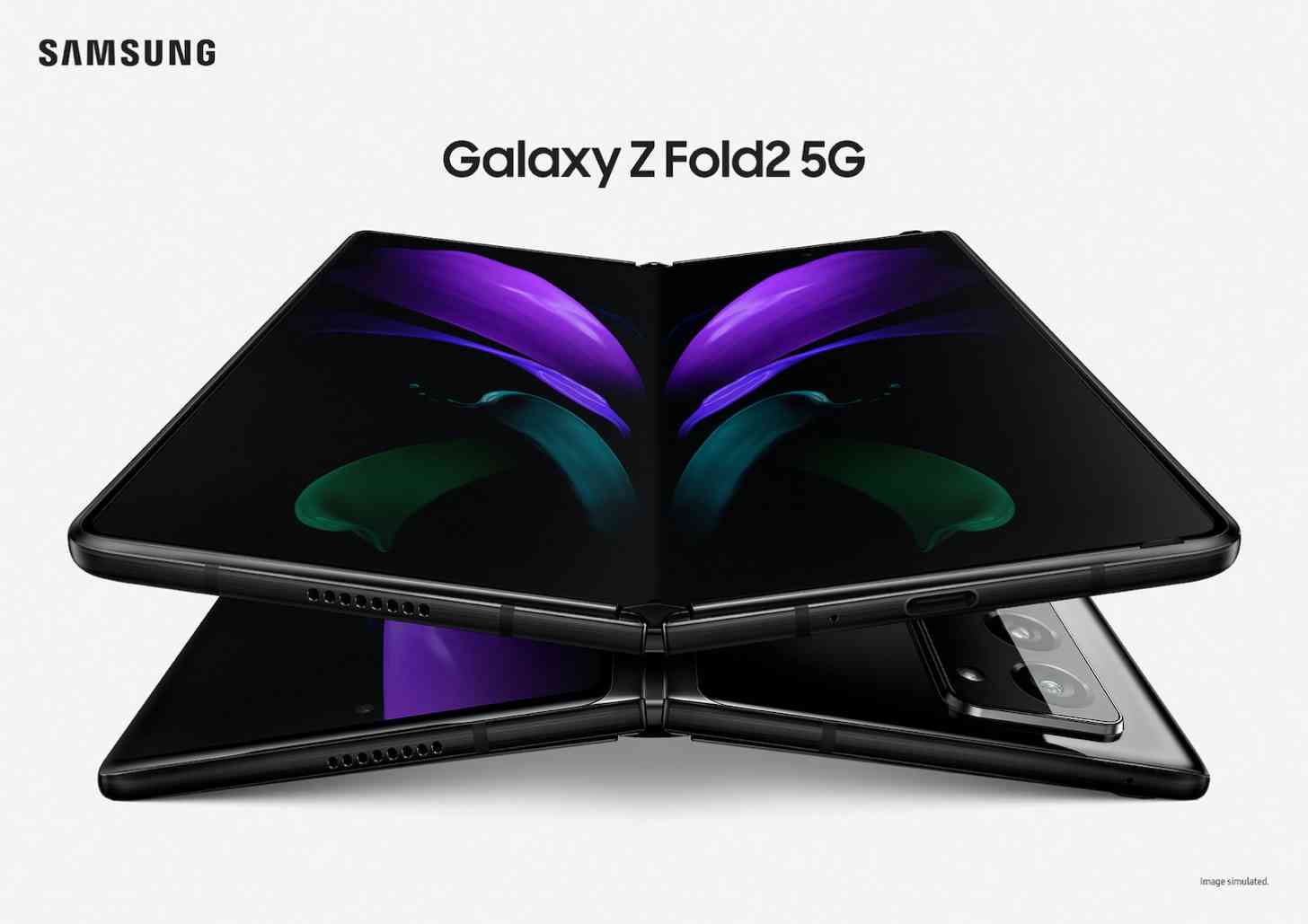 Samsung Galaxy Z Fold 2 open