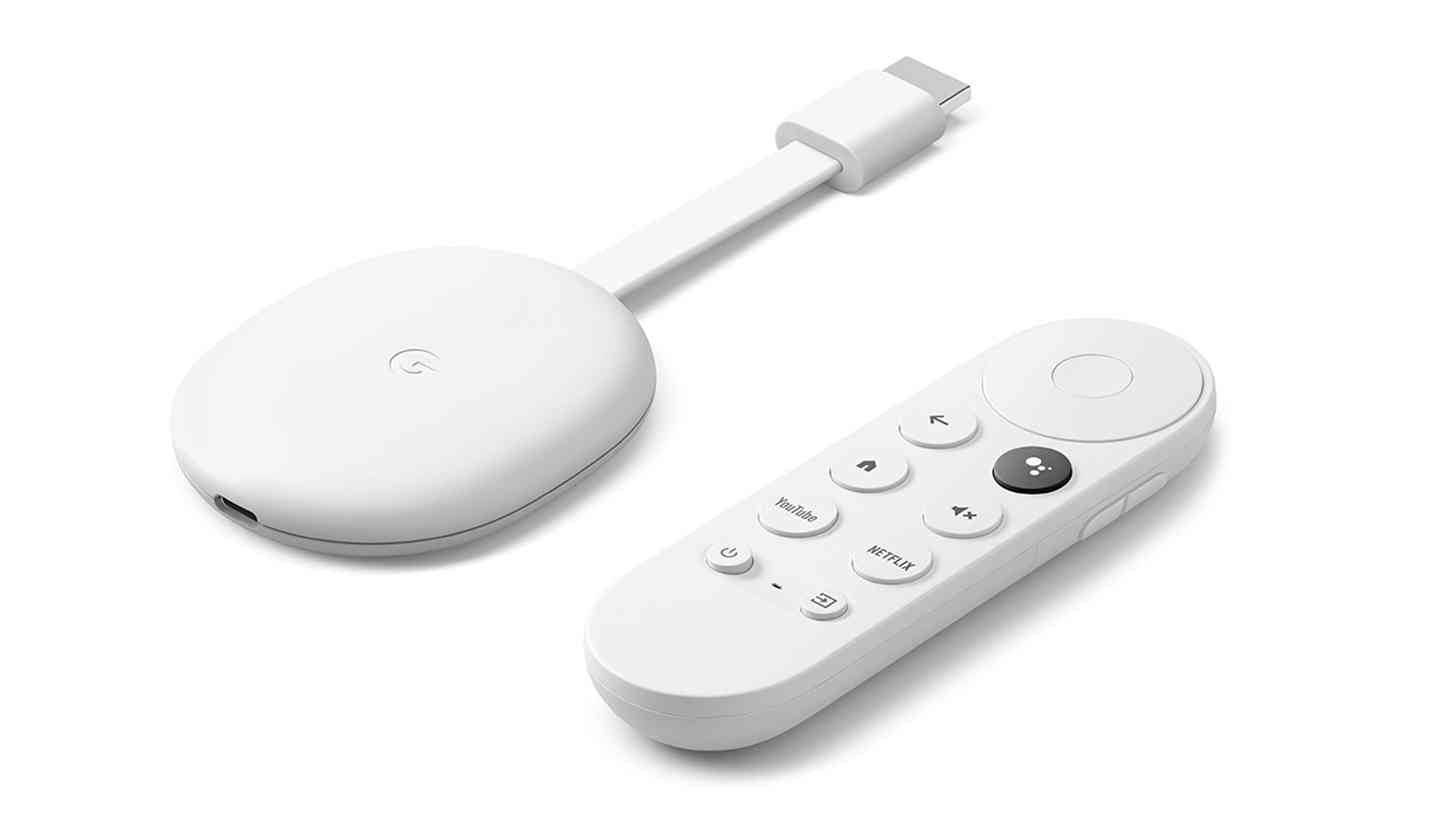Chromecast with Google TV Snow official