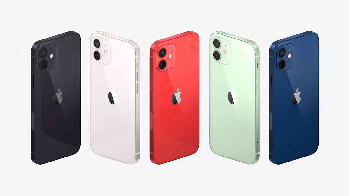 iPhone 12 official colors