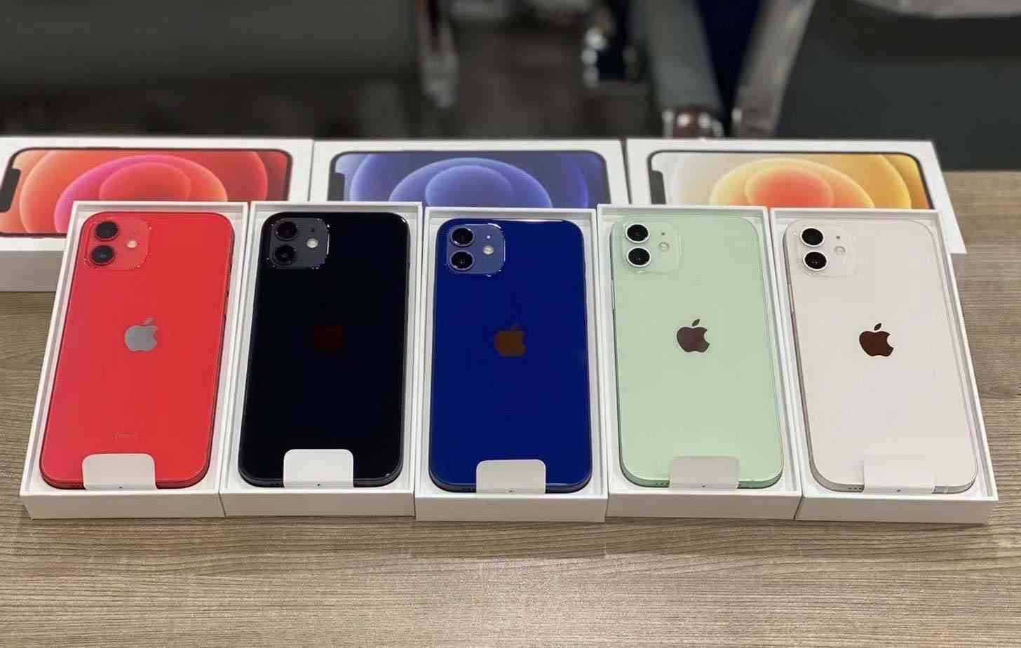iPhone 12 colors comparison