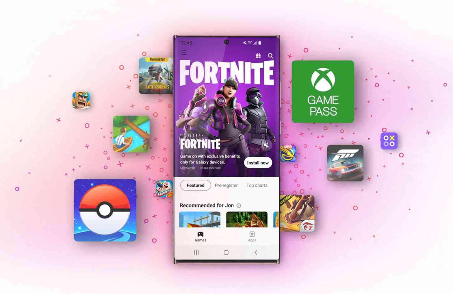 Fortnite Galaxy Store Payment Options Samsung Galaxy Store Gets Redesigned With A Focus On Fortnite And Gaming News Wirefly
