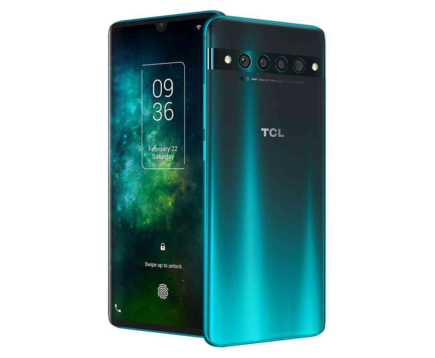 TCL 10 Pro Forest Mist Green