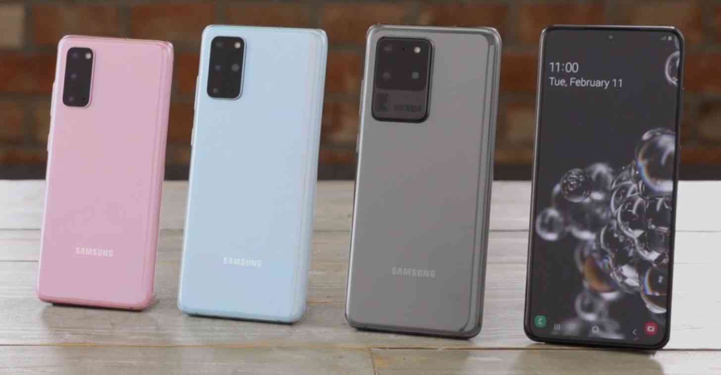 Samsung Galaxy S20, S20+, S20 Ultra