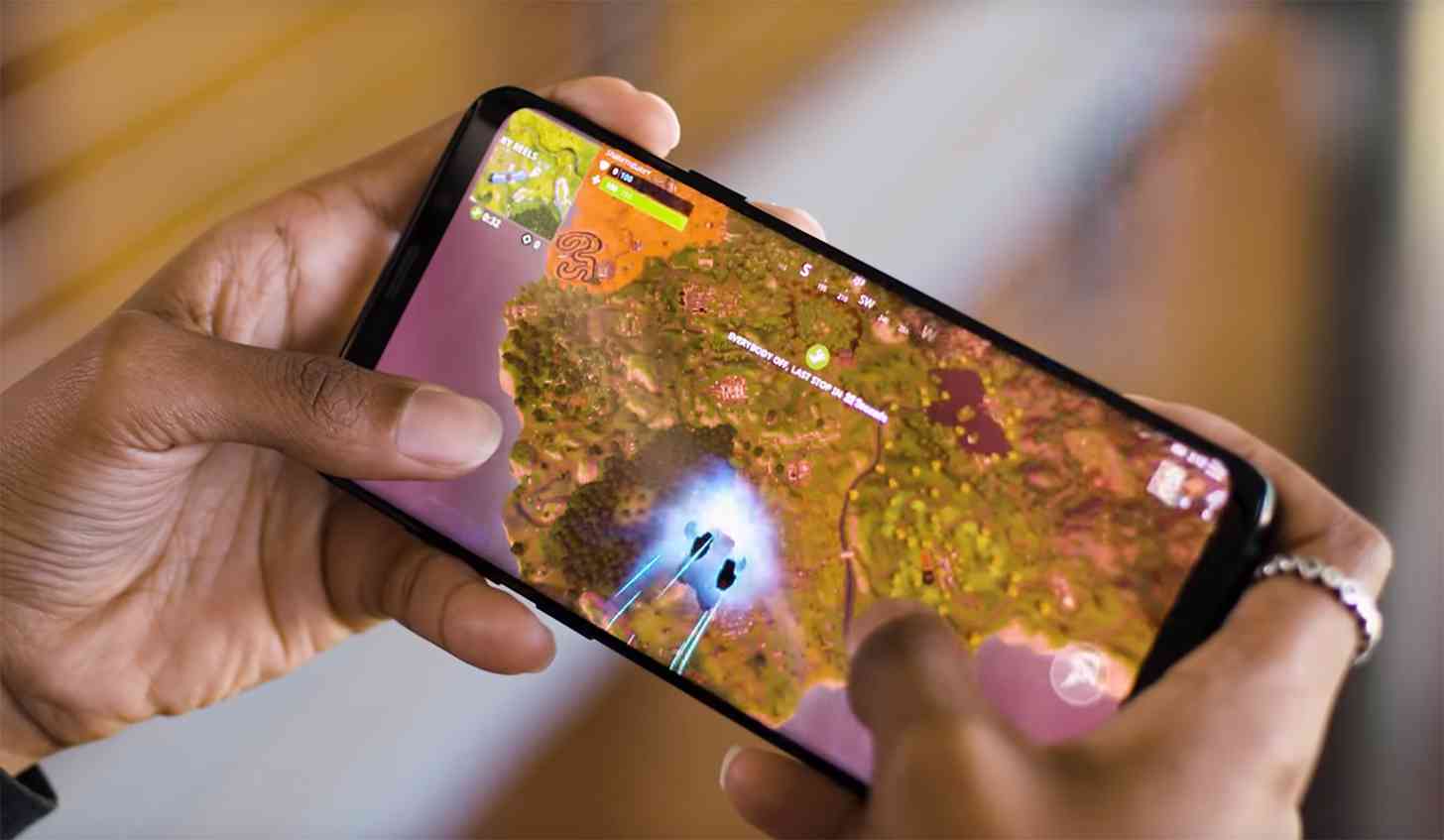 Fortnite for Android gameplay