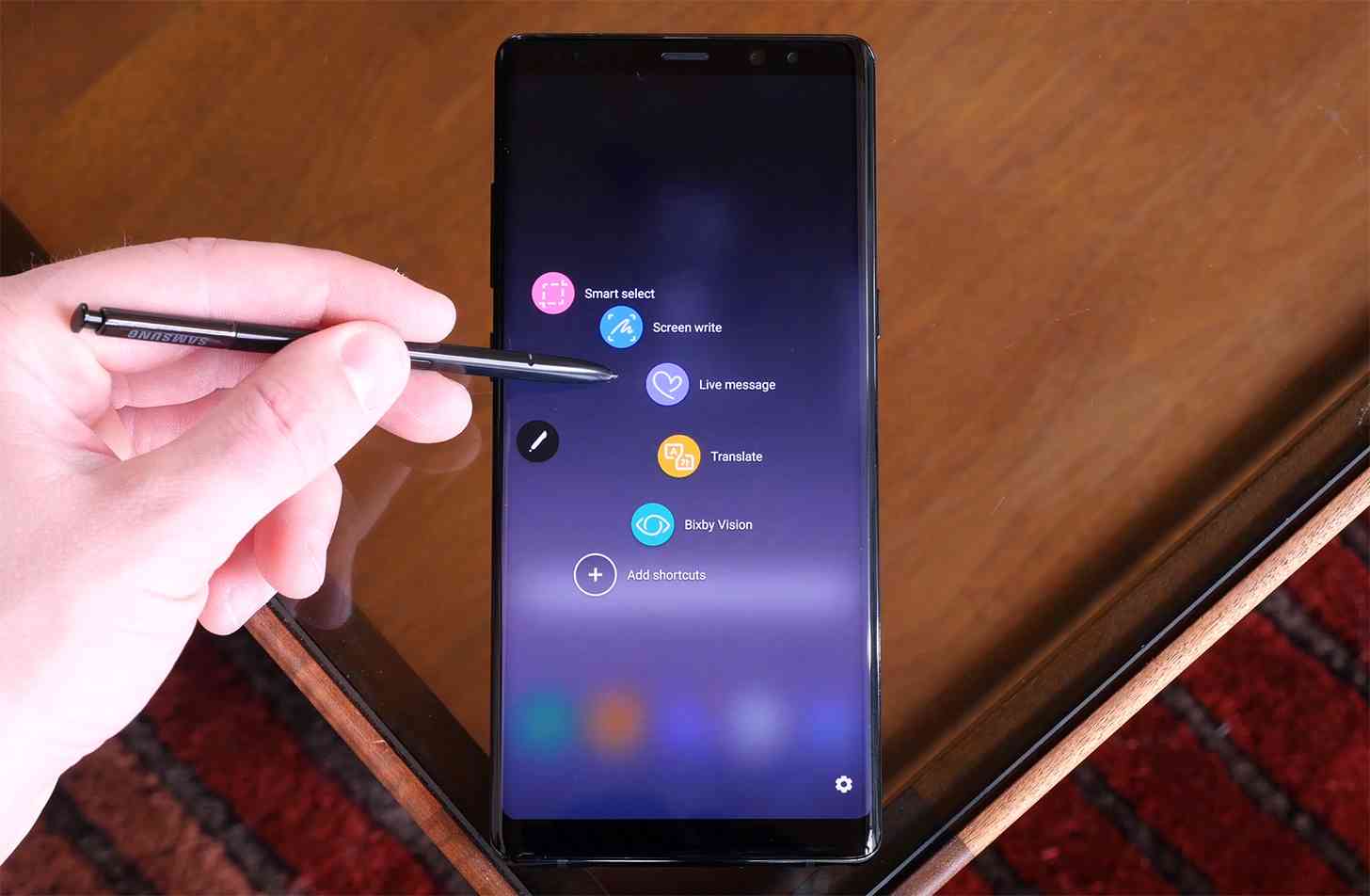 Samsung Galaxy Note 8 S Pen hands-on