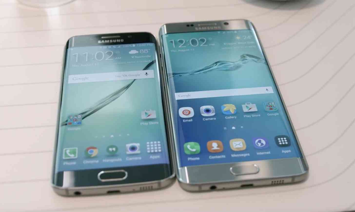 Samsung Galaxy S6 edge, S6 edge+ hands-on