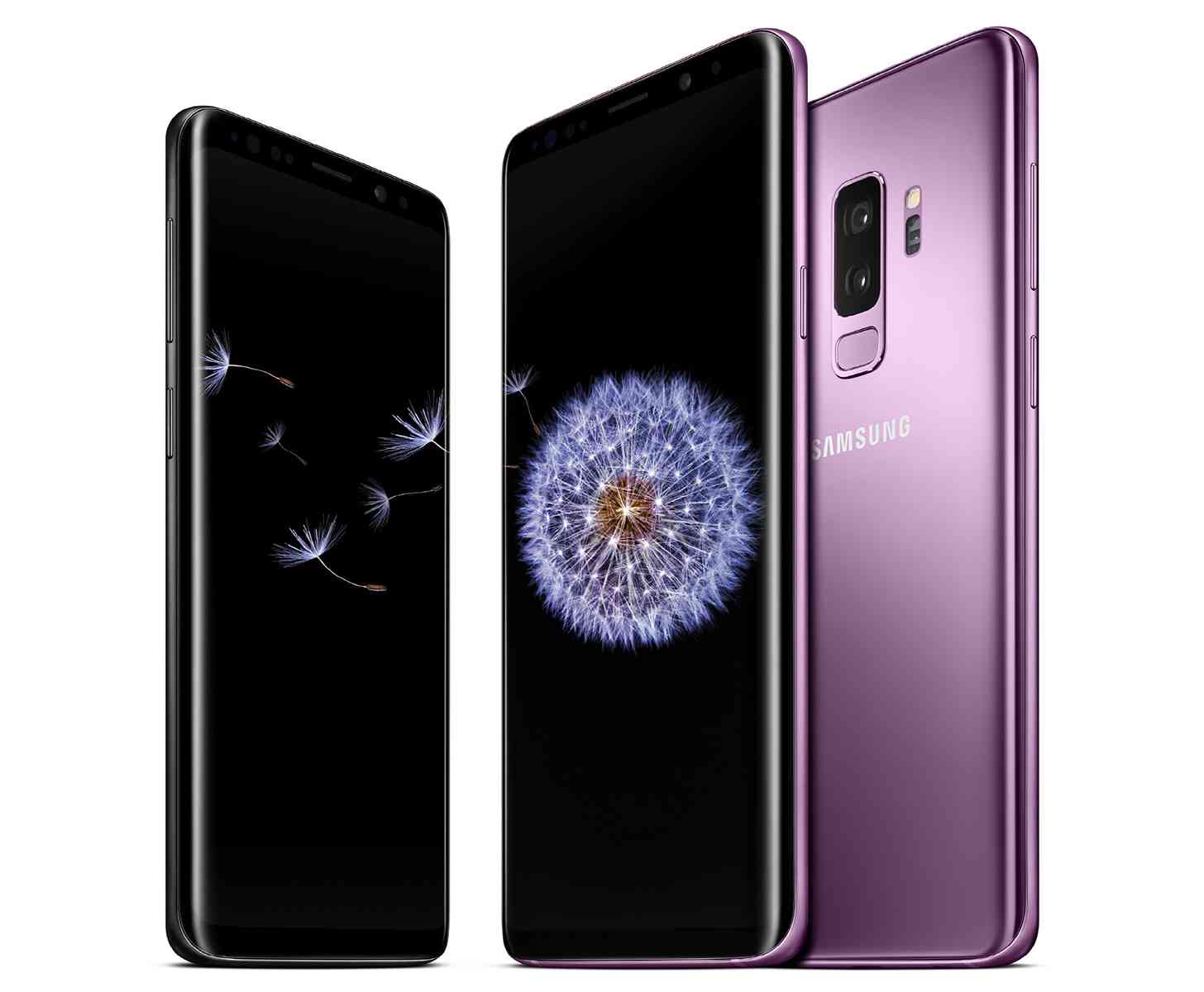 Samsung Galaxy S9+ group Lilac Purple