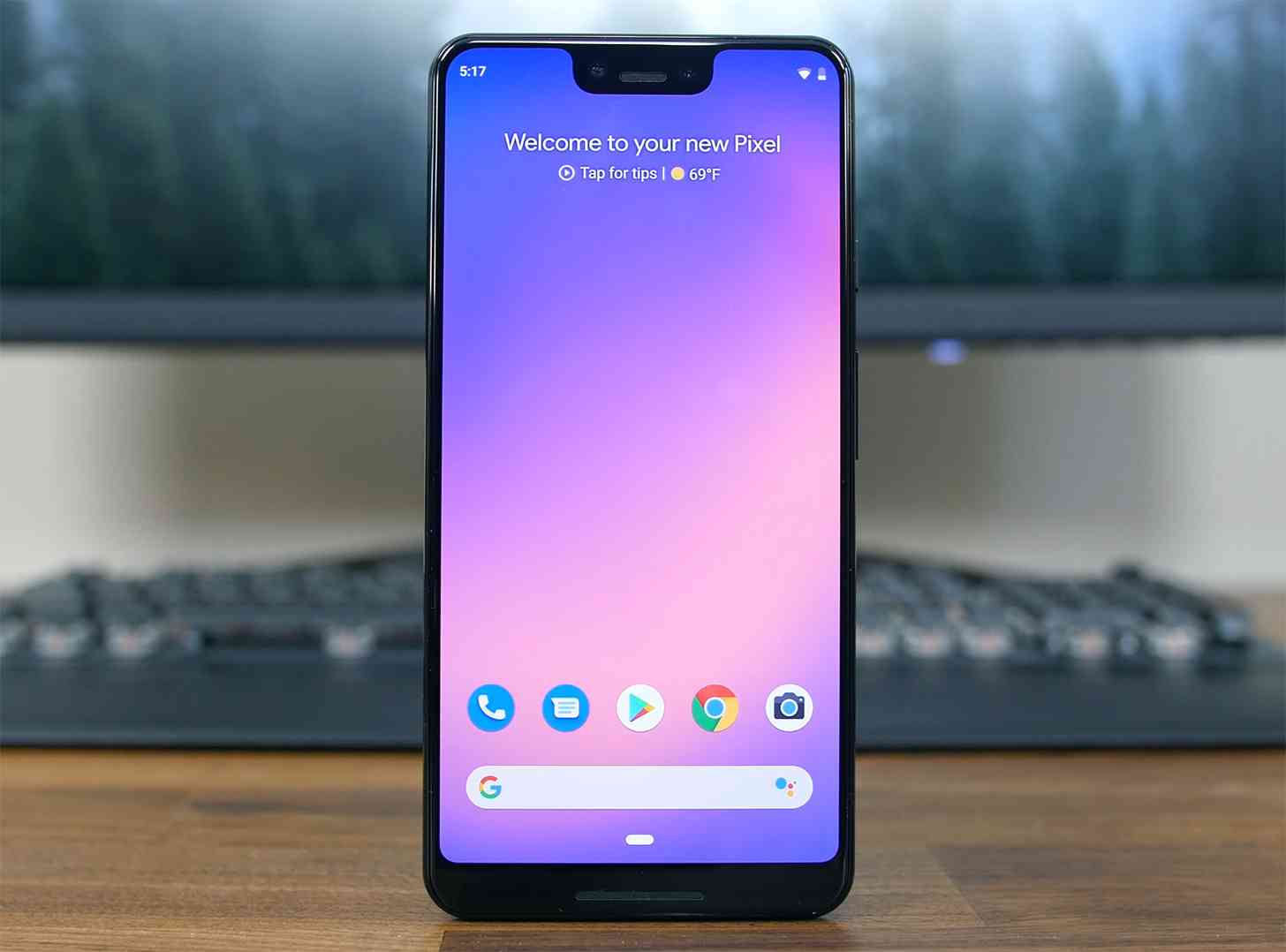 Google Pixel 3 XL display