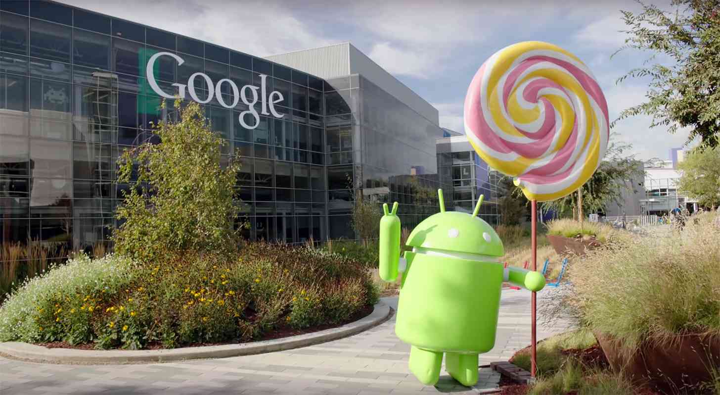 Google Android Lollipop statue