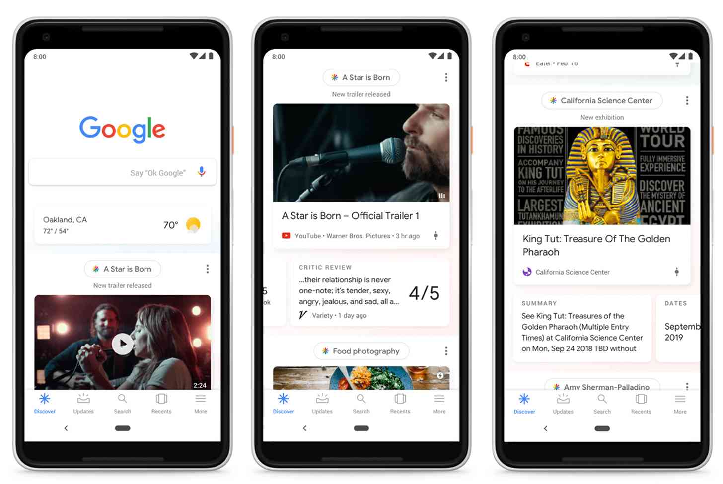 Google Discover feed
