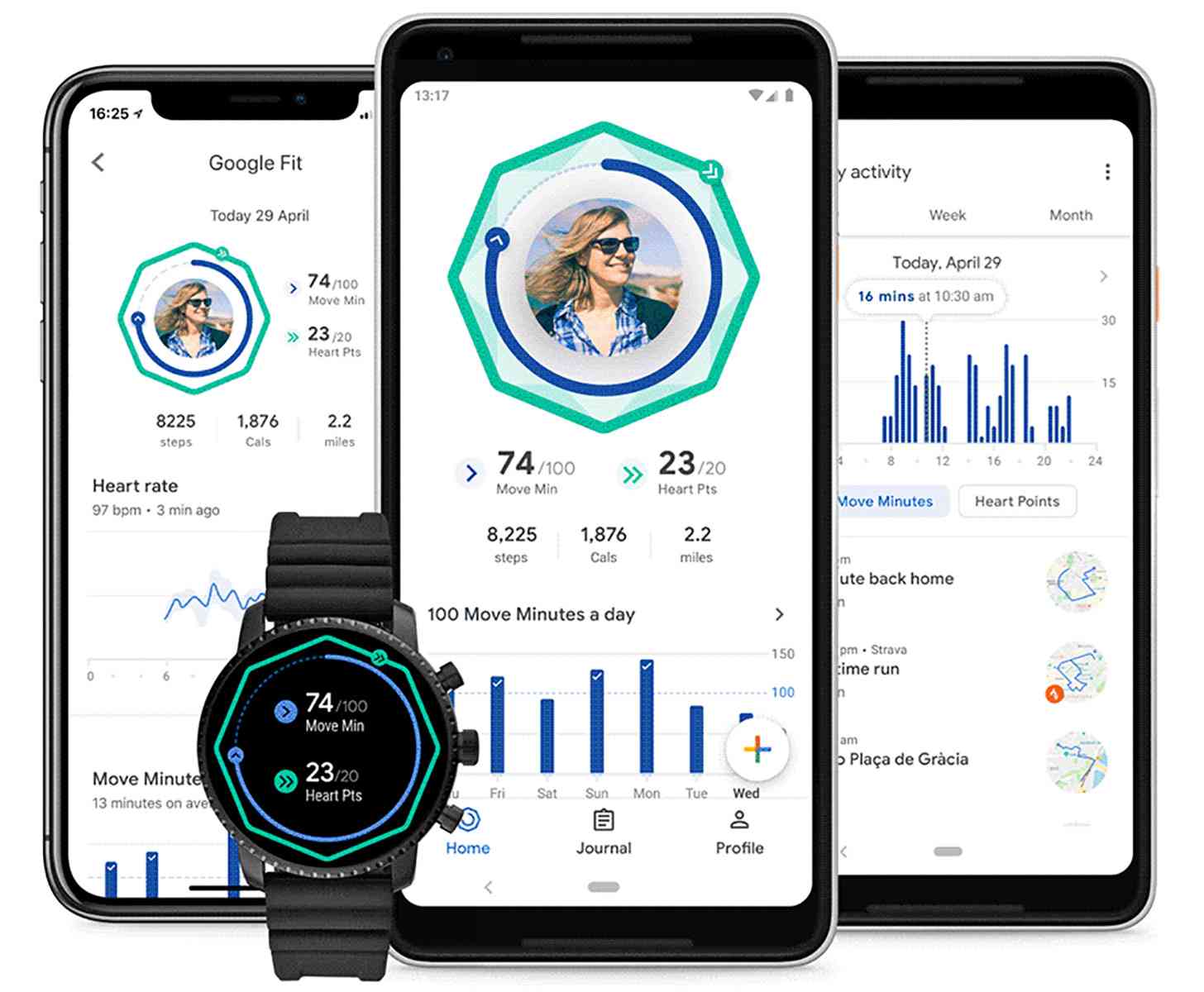 Google Fit redesign official