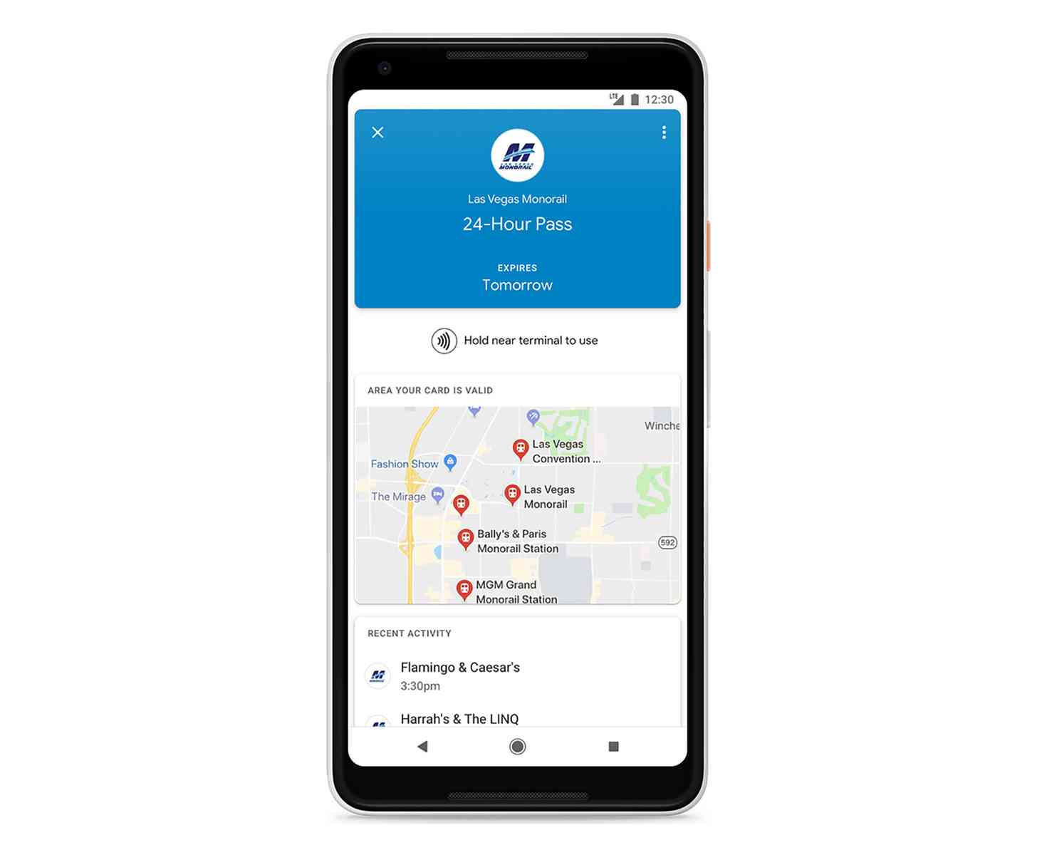Google Pay transit tickets support