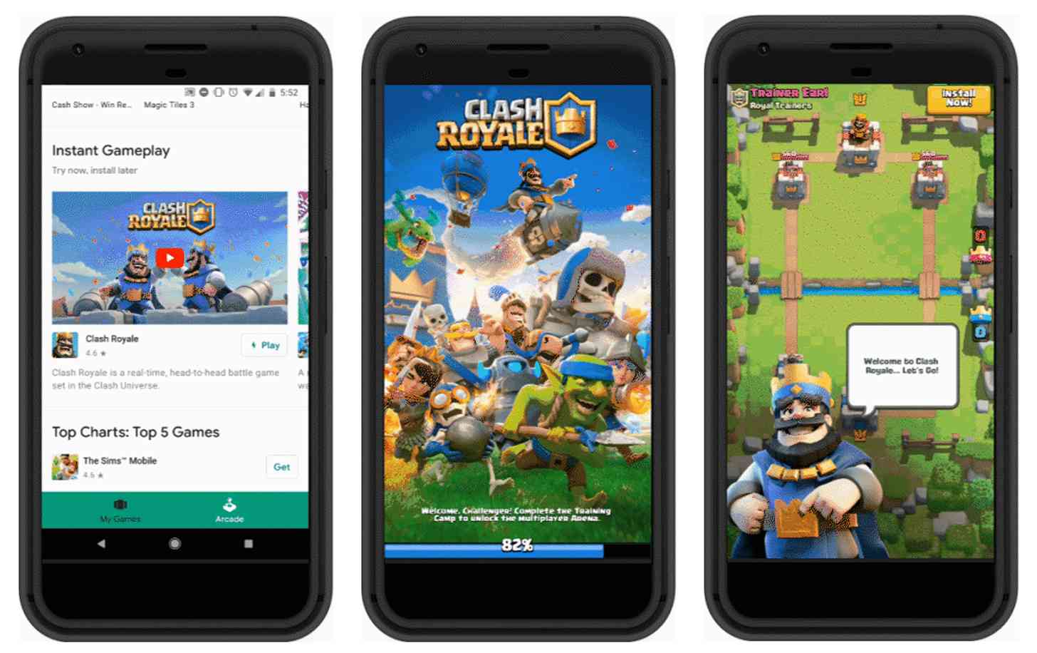 Google Play Instant Android games