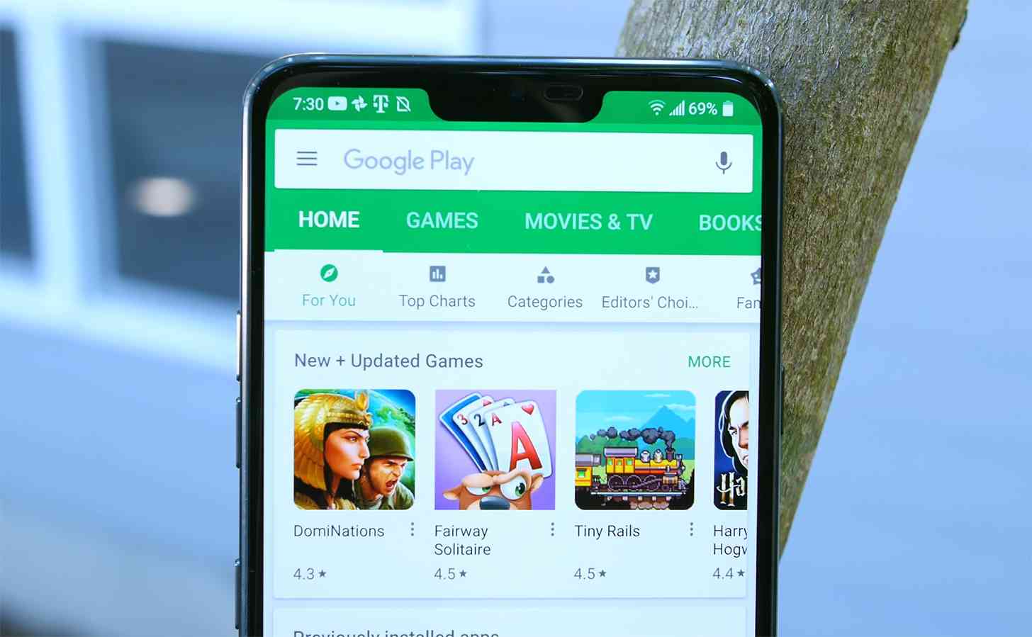 Google Play Store LG G7 ThinQ