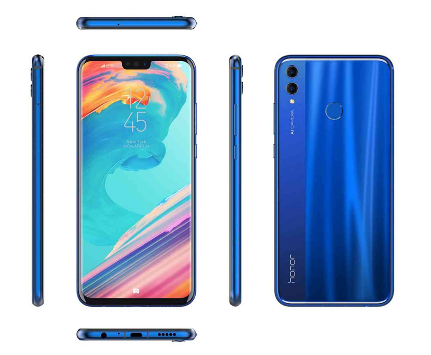 Honor 8X official all angles