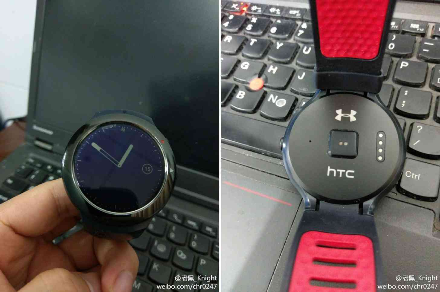 HTC Halfbeak Android Wear smartwatch photos leak