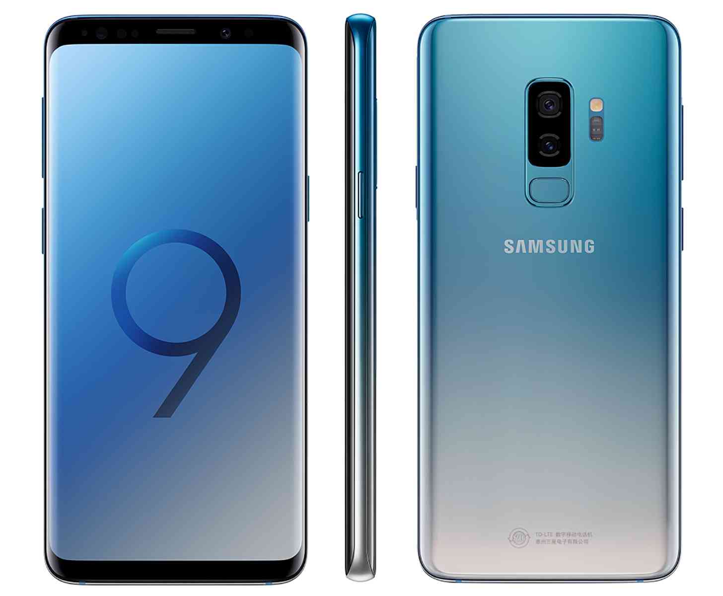 Ice Blue Samsung Galaxy S9 Plus official
