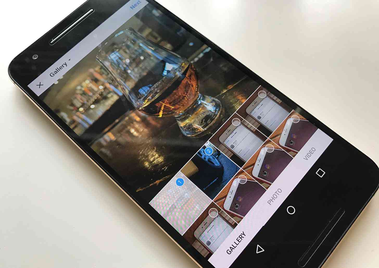 Instagram multiple photo post Android beta