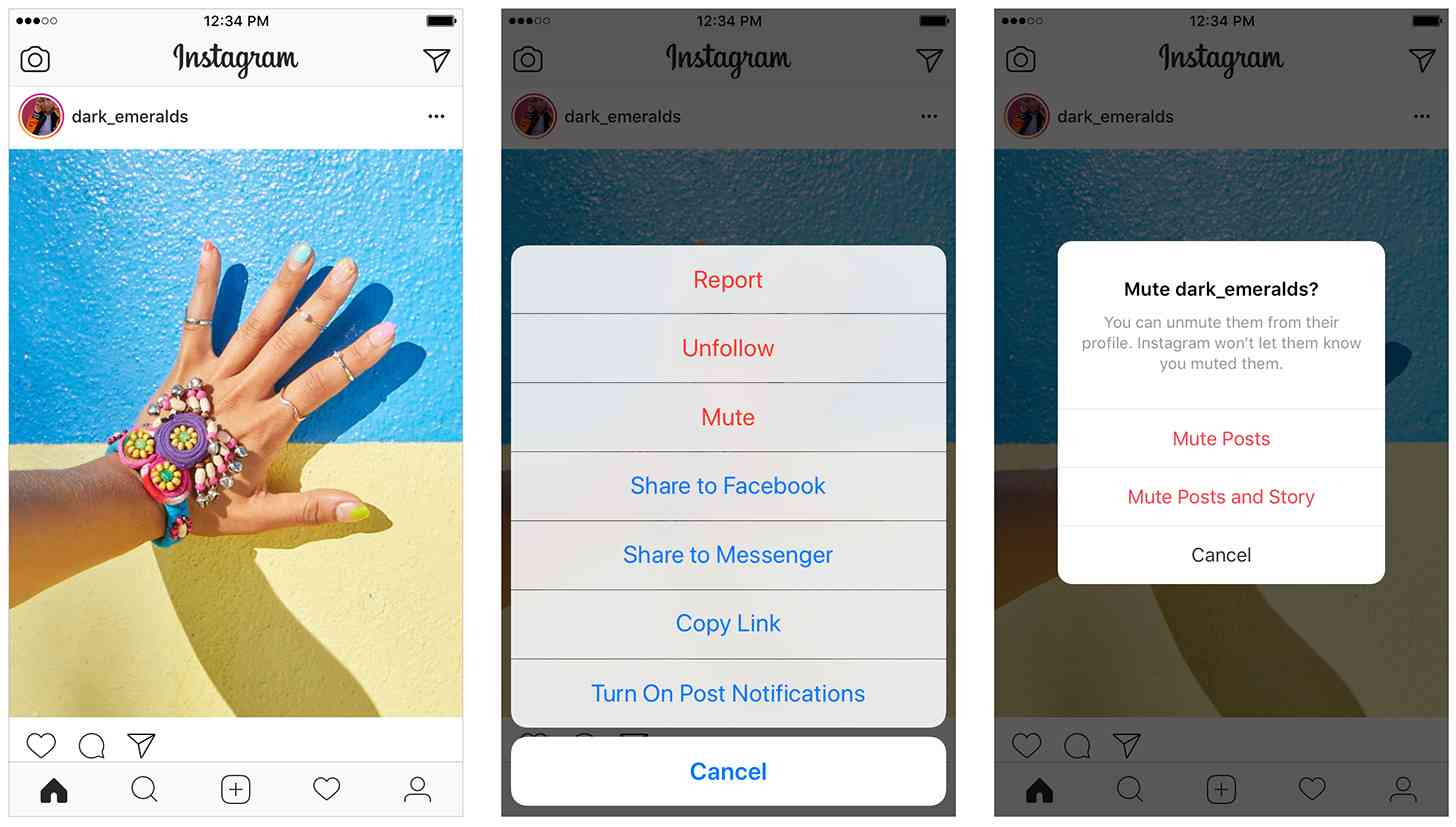 Instagram mute feature official