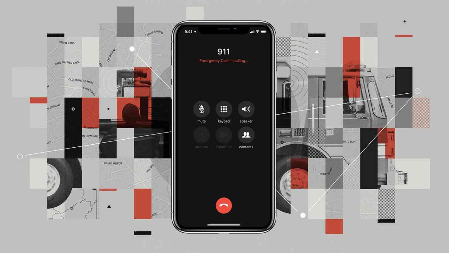 iOS 12 911 call location data