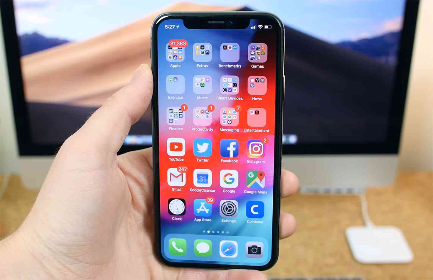 iPhone X iOS 12