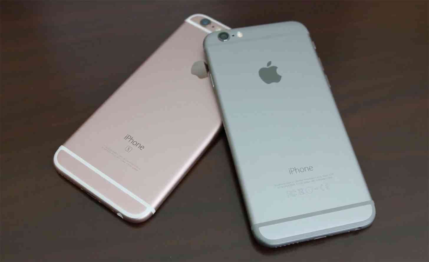 iPhone 6, iPhone 6s comparison