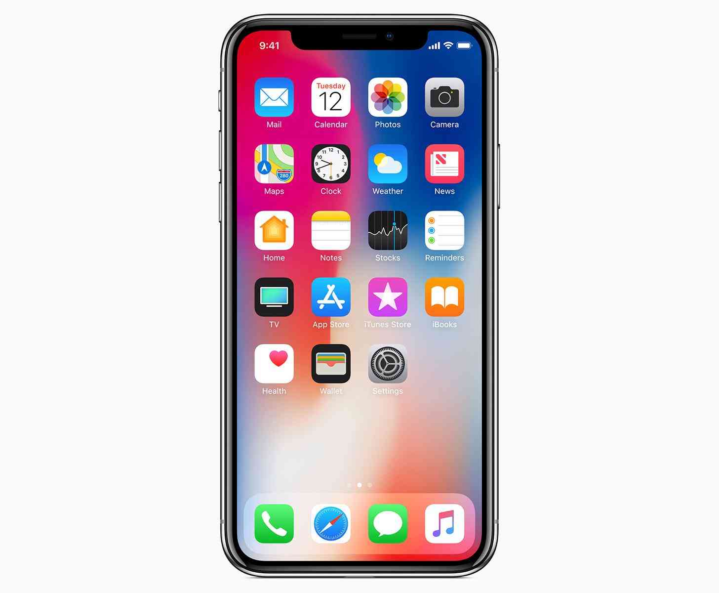 iPhone X front official