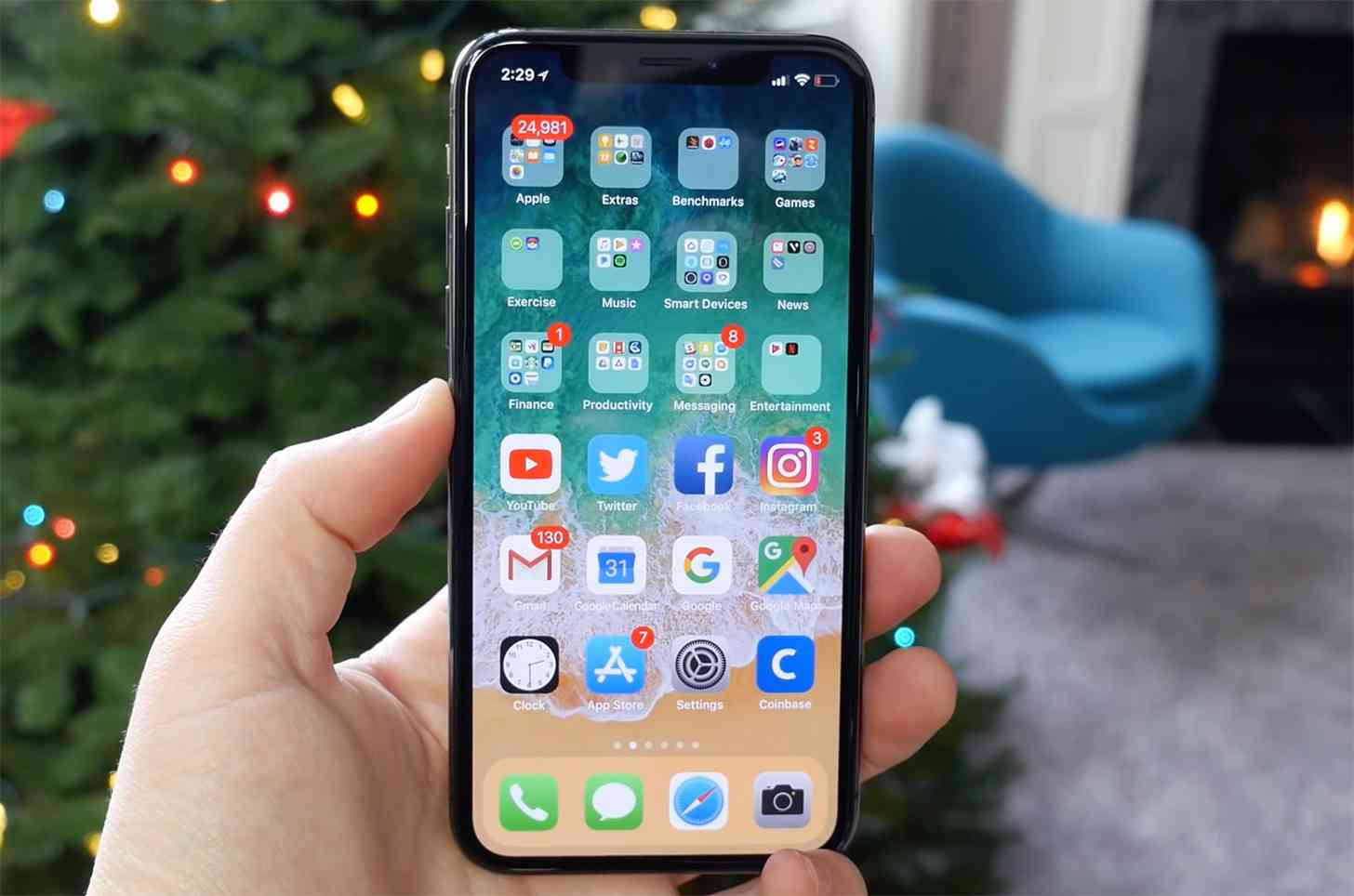 iPhone X hands-on video