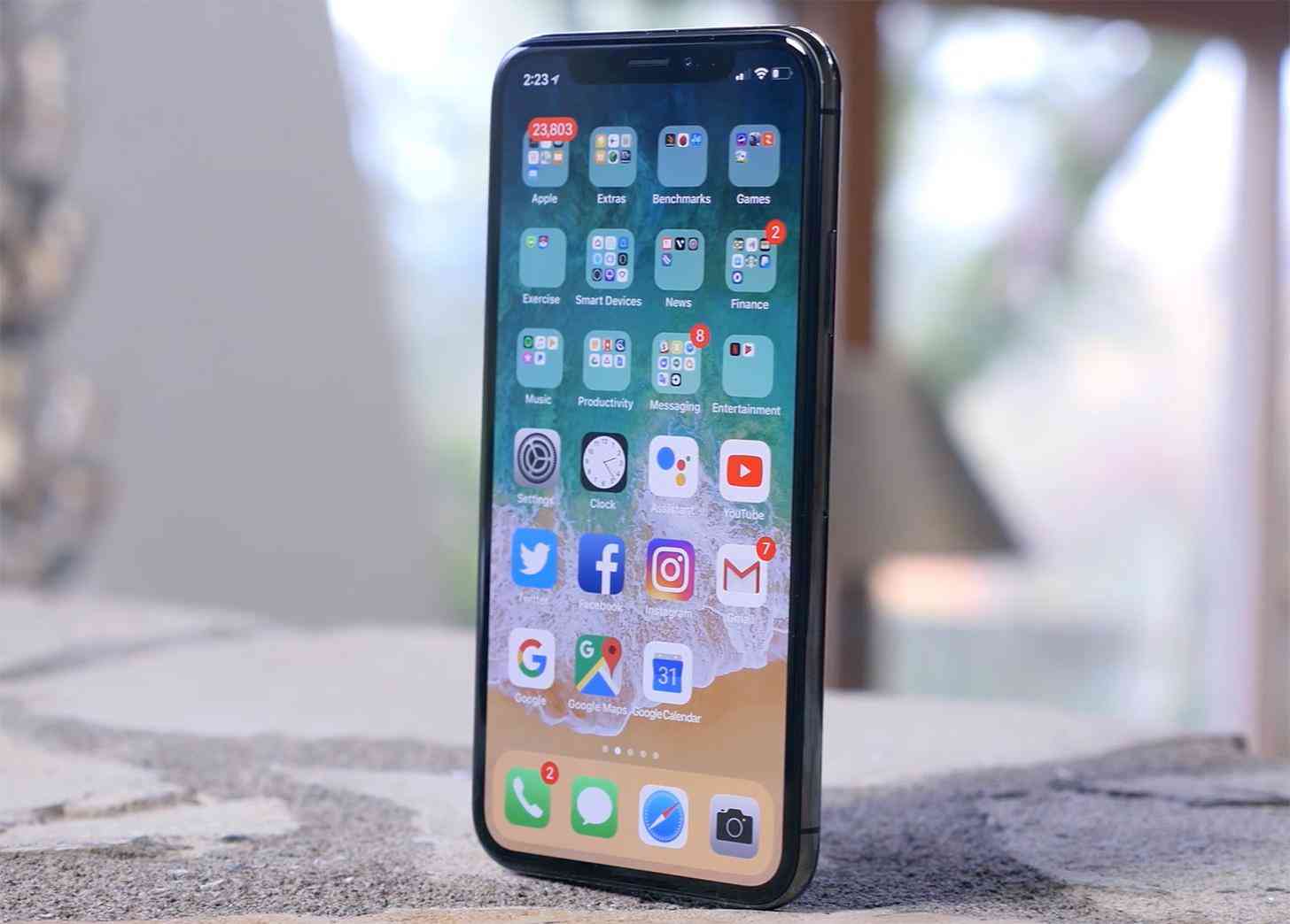 iPhone X hands-on photo