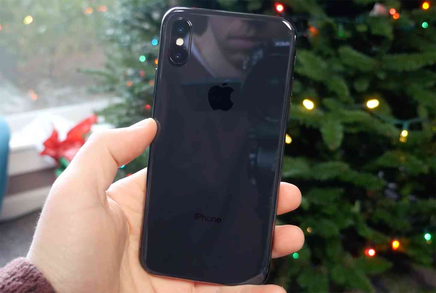 iPhone X hands-on rear