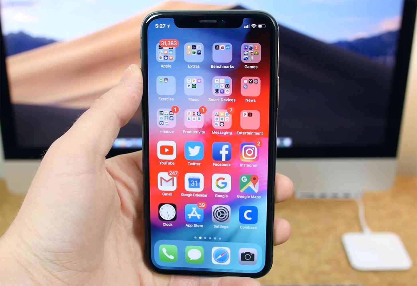 iPhone X iOS 12