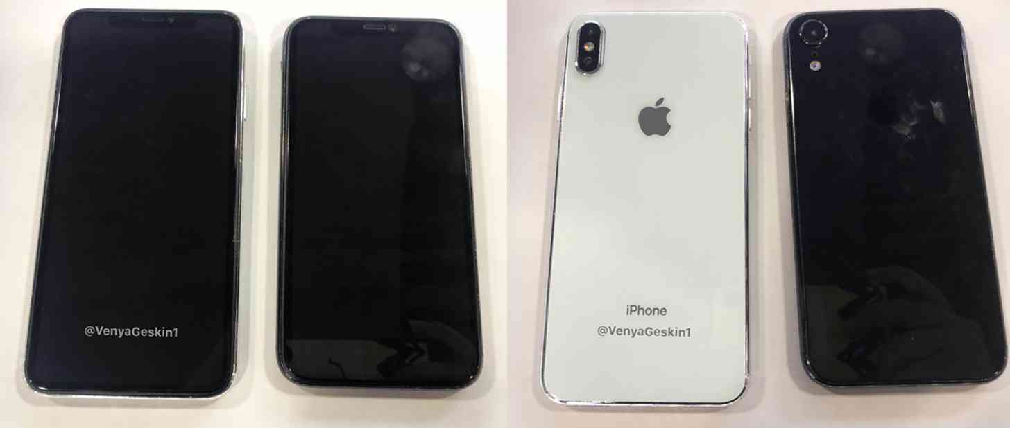 Apple 6.5-inch iPhone X Plus, 6.1-inch LCD iPhone dummy units